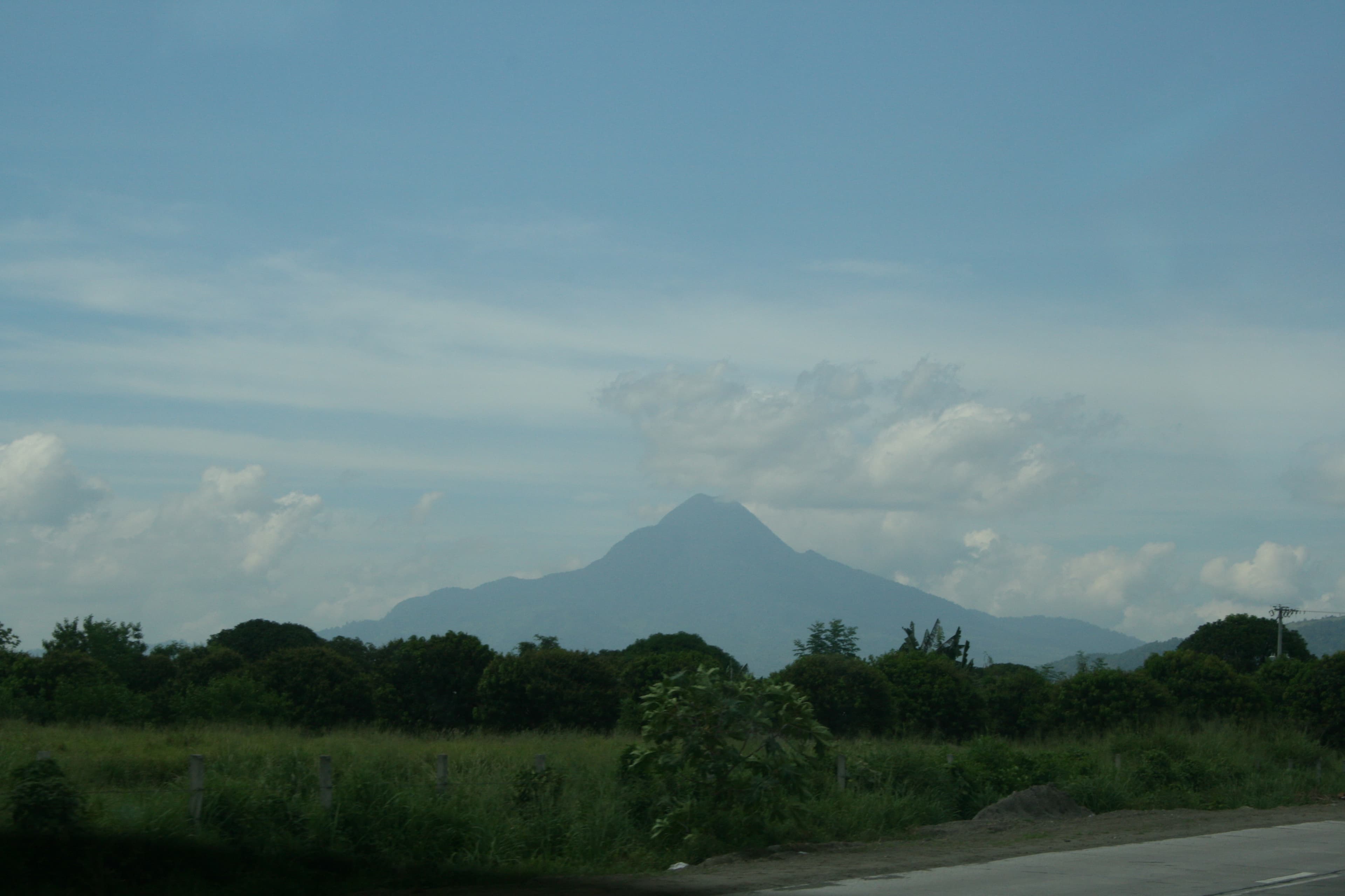 Mt. Matutum, the volcano that overlooks Polomolok